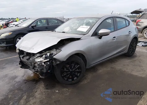 2016 Mazda Mazda3 I Sport из США, поврежденный, VIN JM1BM1J76G1341258